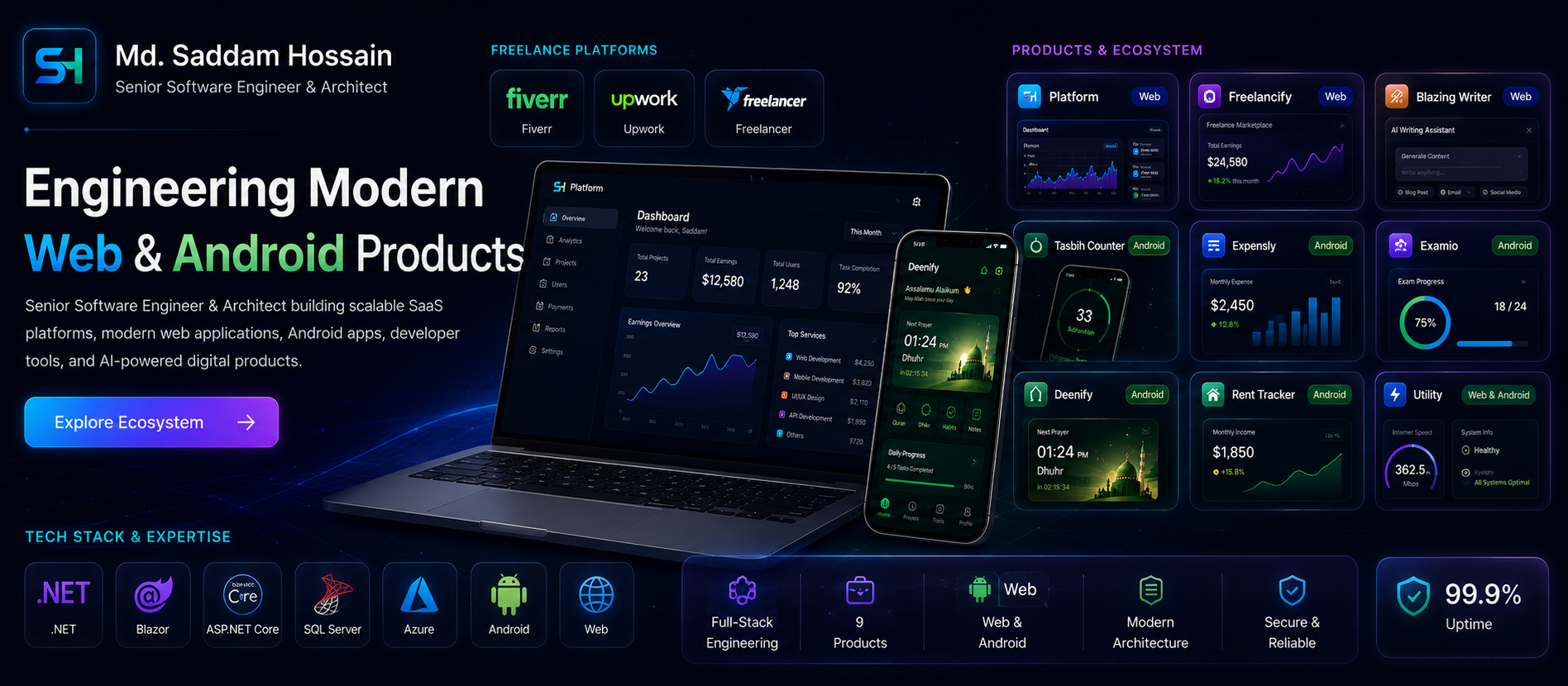 Portfolio - Personal developer portfolio